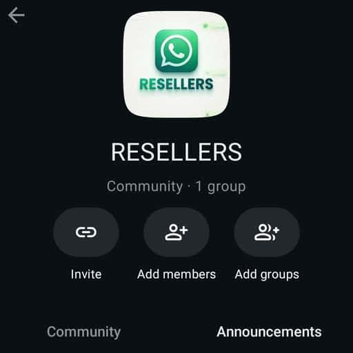 Resellers — business WhatsApp Group