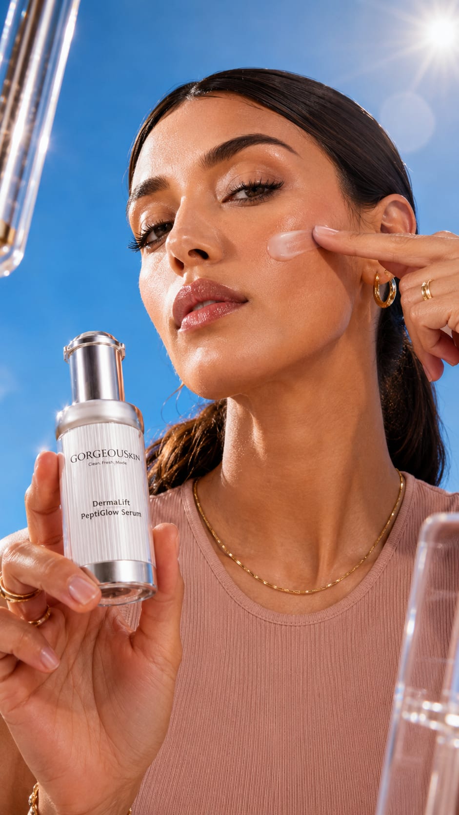 Images — AI-generated product campaign still, The Amazing Studio
