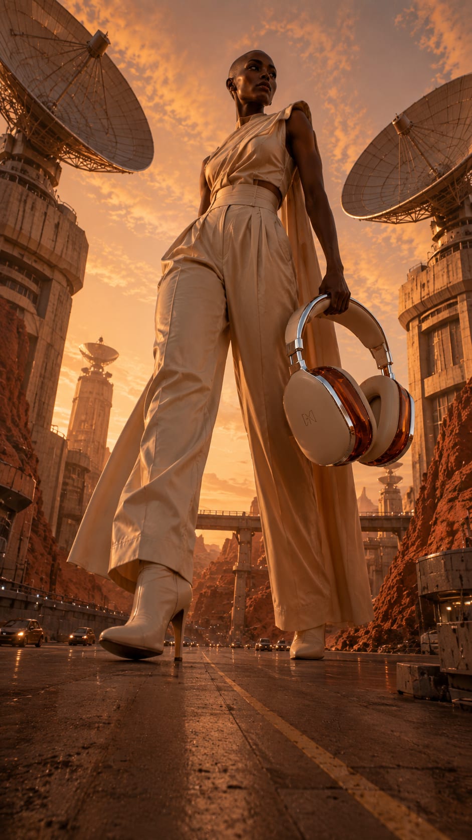 monument — AI-generated product campaign still, The Amazing Studio