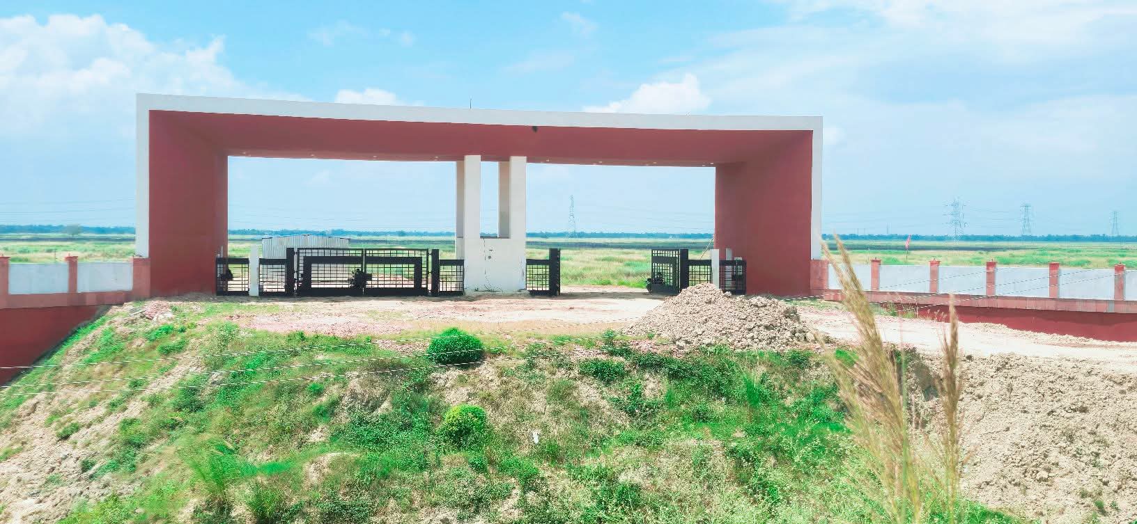 एम्स दरभंगा के निर्माण काज मे तेजी, शोभन मे ढ़ांचागत विकास शुरू