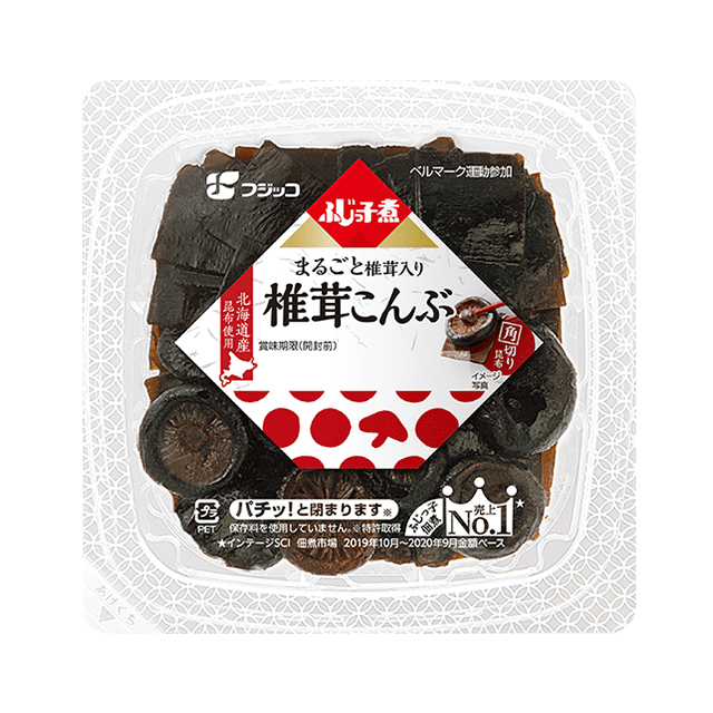 ふじっ子煮 椎茸こんぶ 72g