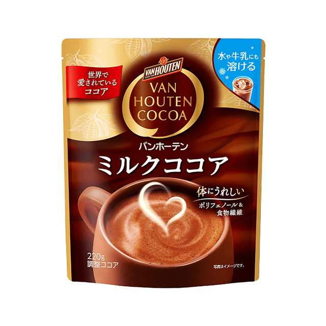 バンホーテン ミルク ココア 220g