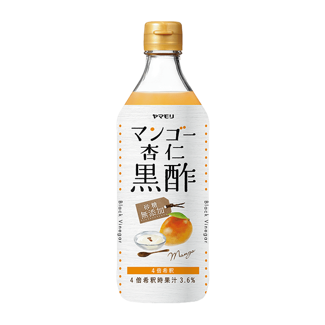 砂糖無添加 マンゴー杏仁黒酢 500ml