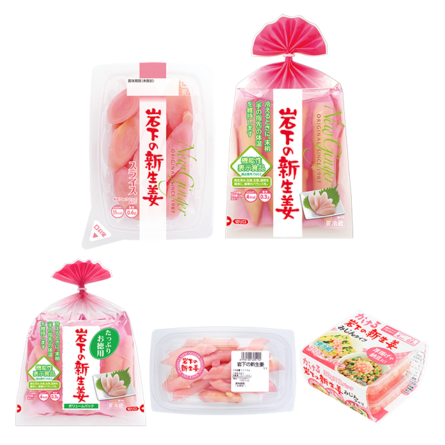 岩下の新生姜 袋 / パックタイプ 各種