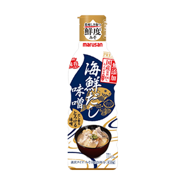 だし香るとろける味噌PREMIUM 国産原料100％みそ使用海鮮だし410g