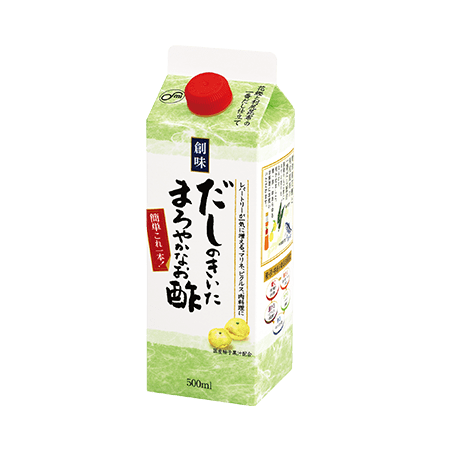 創味 だしのきいたまろやかなお酢 500ml