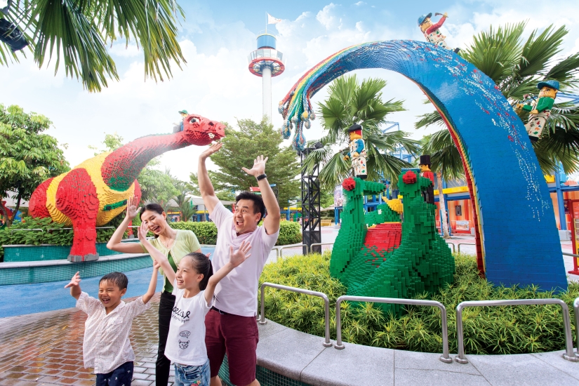 Enjoy the family time in Duplo Playtown.