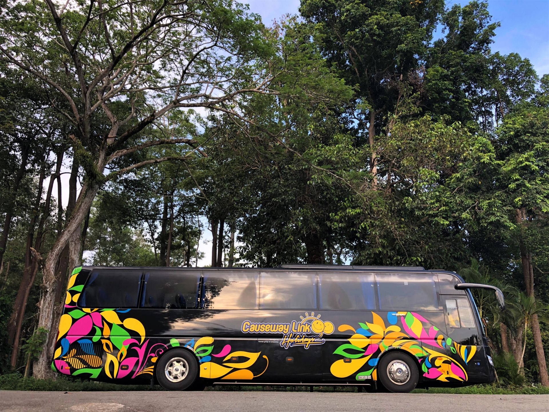 bus travel from singapore to desaru for a 2d1n trip