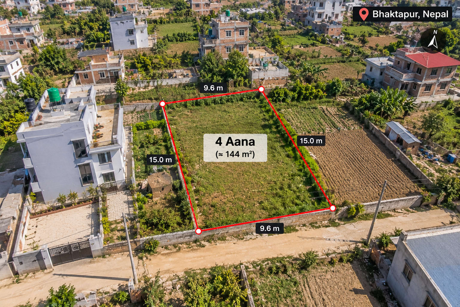 4 Aana land, photo 1 of 1. Press to see it full screen.