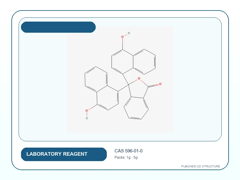 1-NAPHTHOLPHTHALEIN Indicator grade