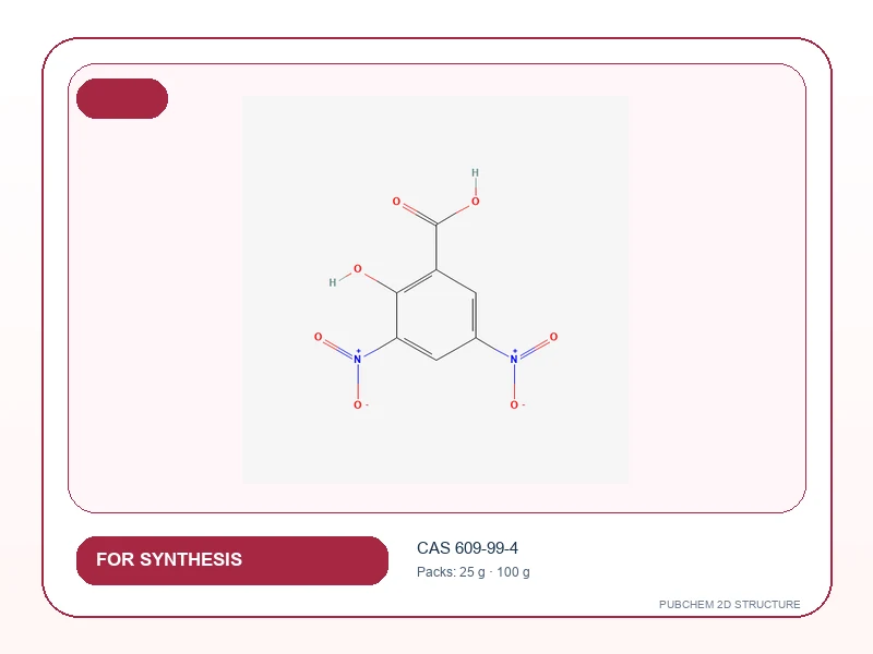 3,5-DINITROSALICYLIC ACID 97% For Synthesis