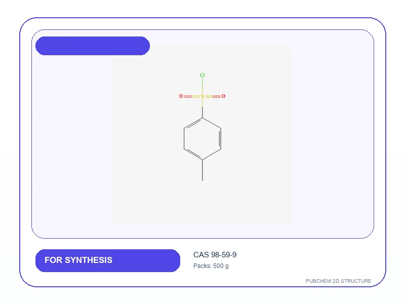 4-TOLUENESULPHONYL CHLORIDE 98% For Synthesis