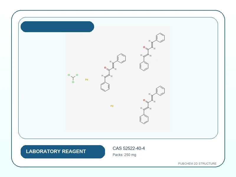 Tris (dibenzylideneacetone) Dipalladium