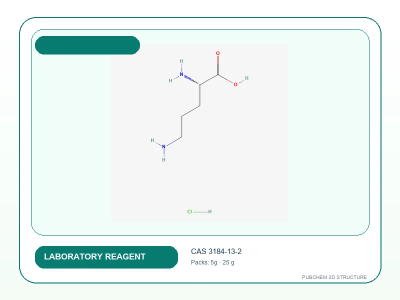 L-ORNITHINE MONOHYDROCHLORIDE 99% For