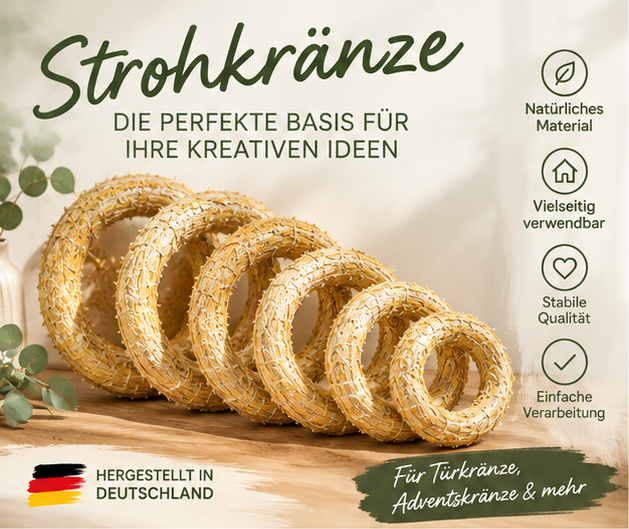 Strohkranz Natur