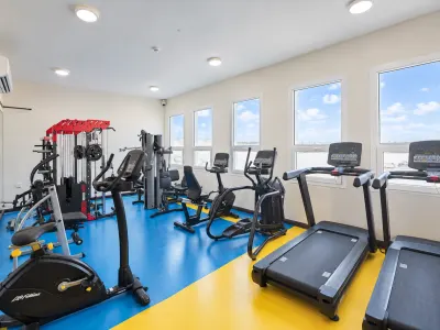 Bright Modern Gym Interior