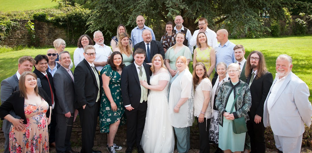 Shared wedding photo