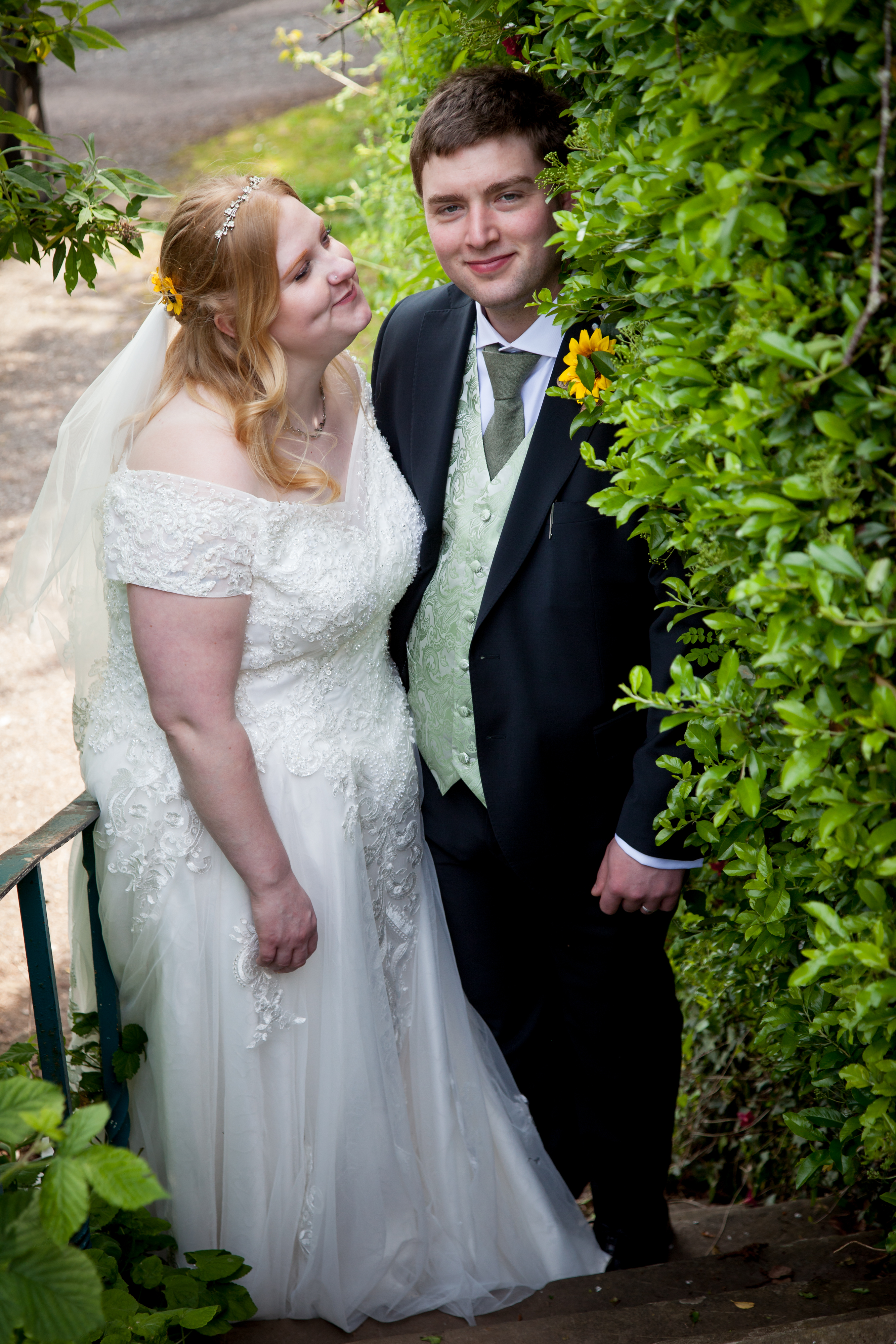 Shared wedding photo