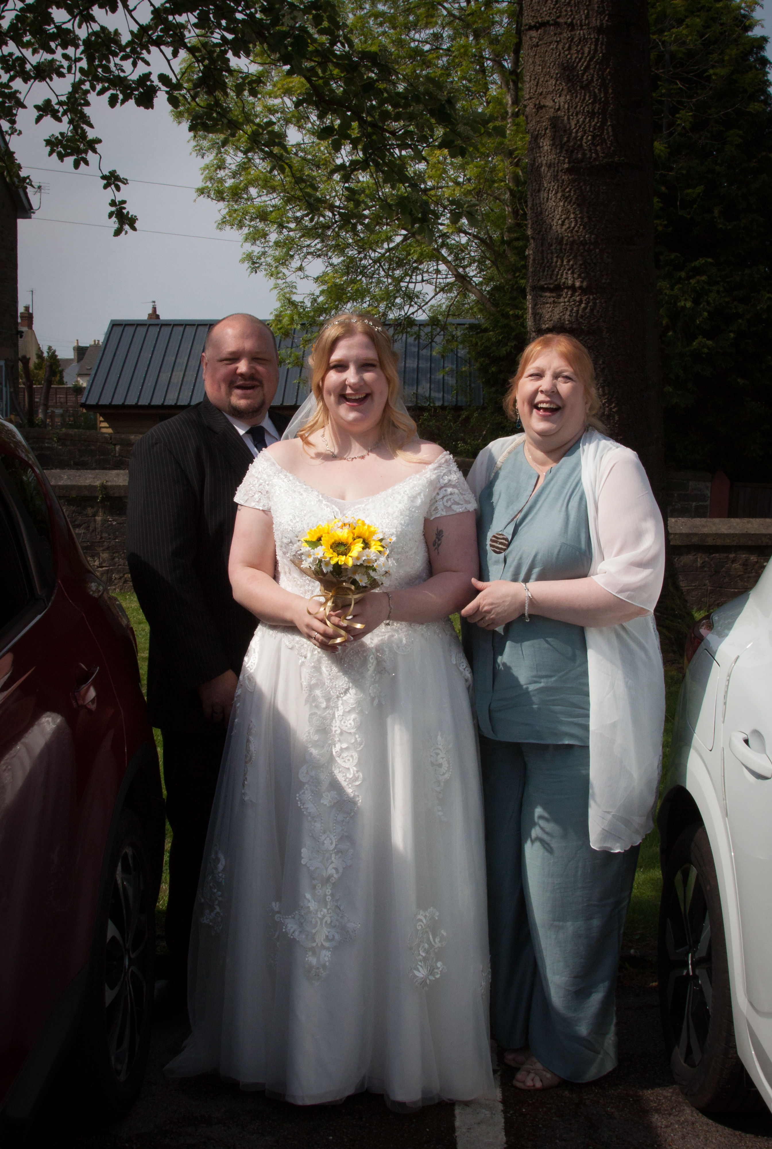 Shared wedding photo