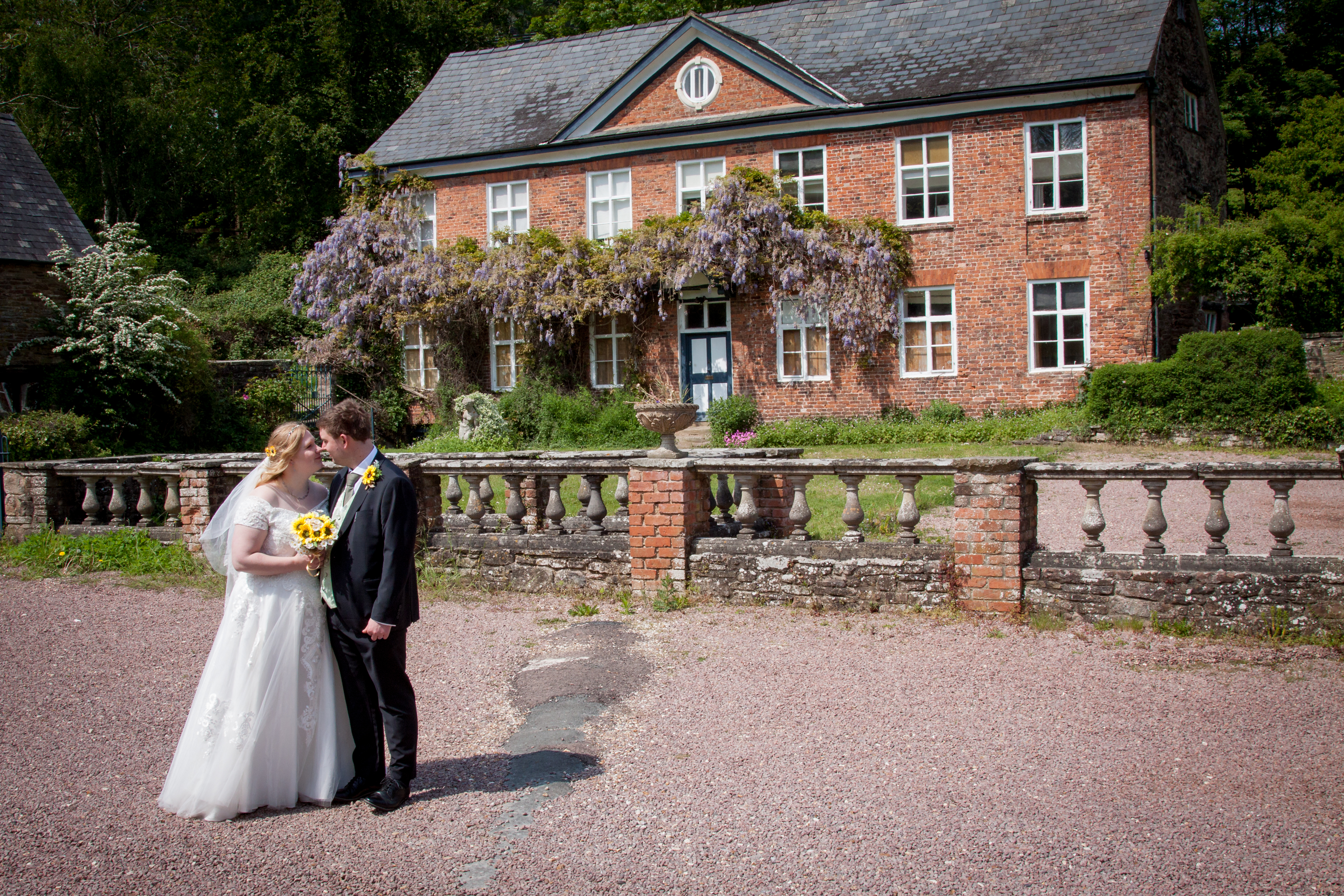 Shared wedding photo