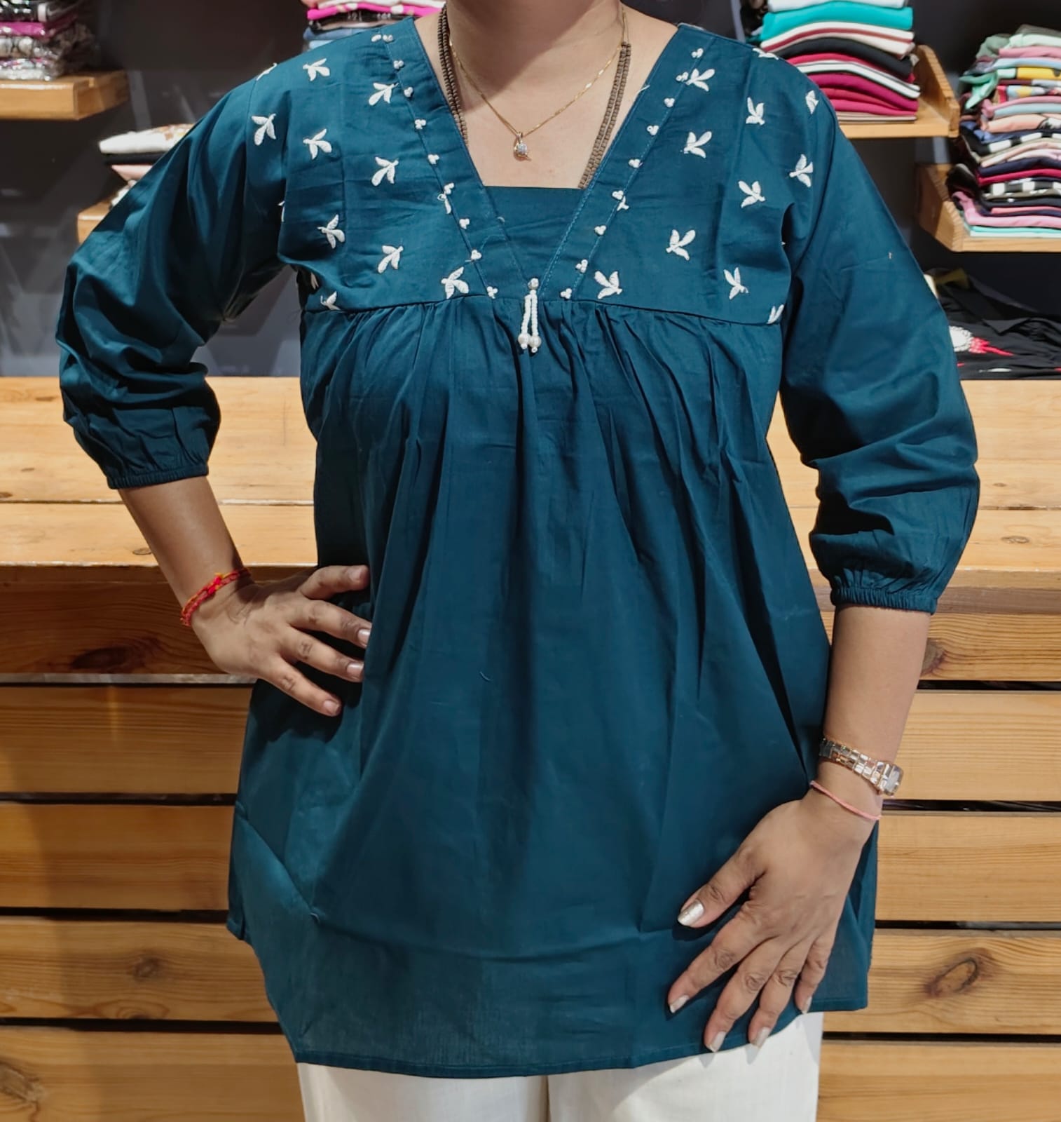 Heavy Dhabu Cotton tunics