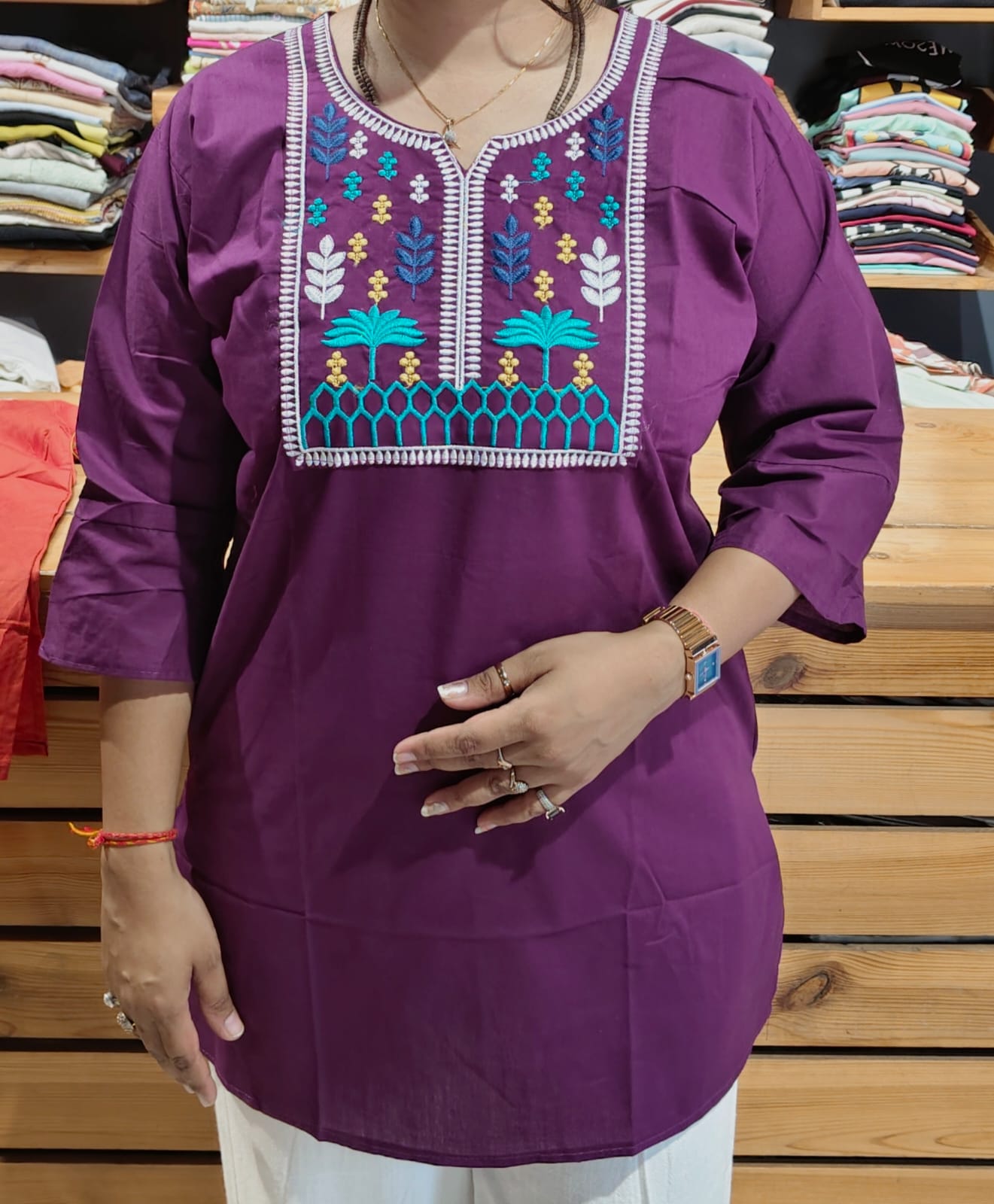 Heavy Dhabu Cotton tunics