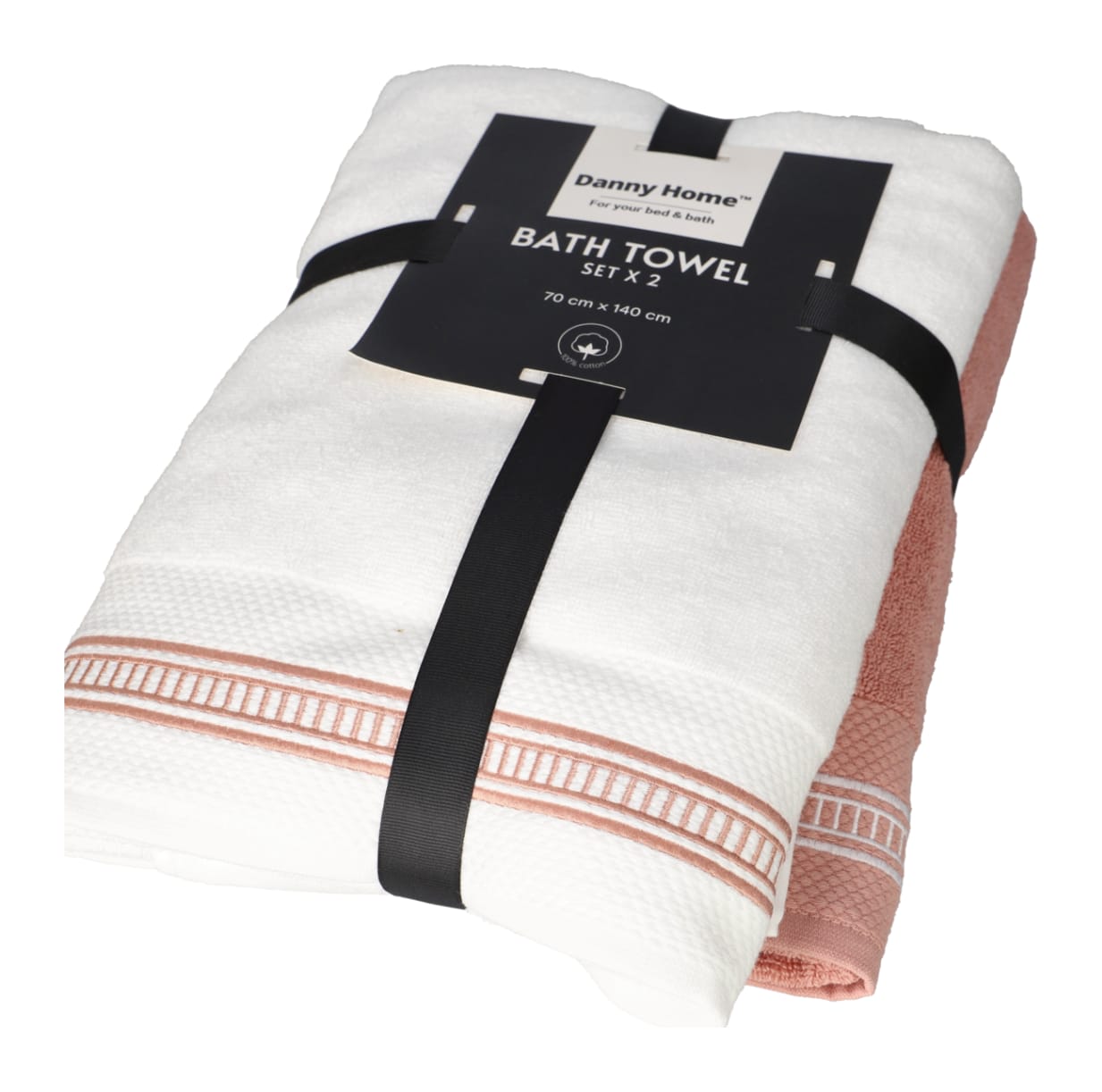 Bath Towel 2pcs 140cm - default