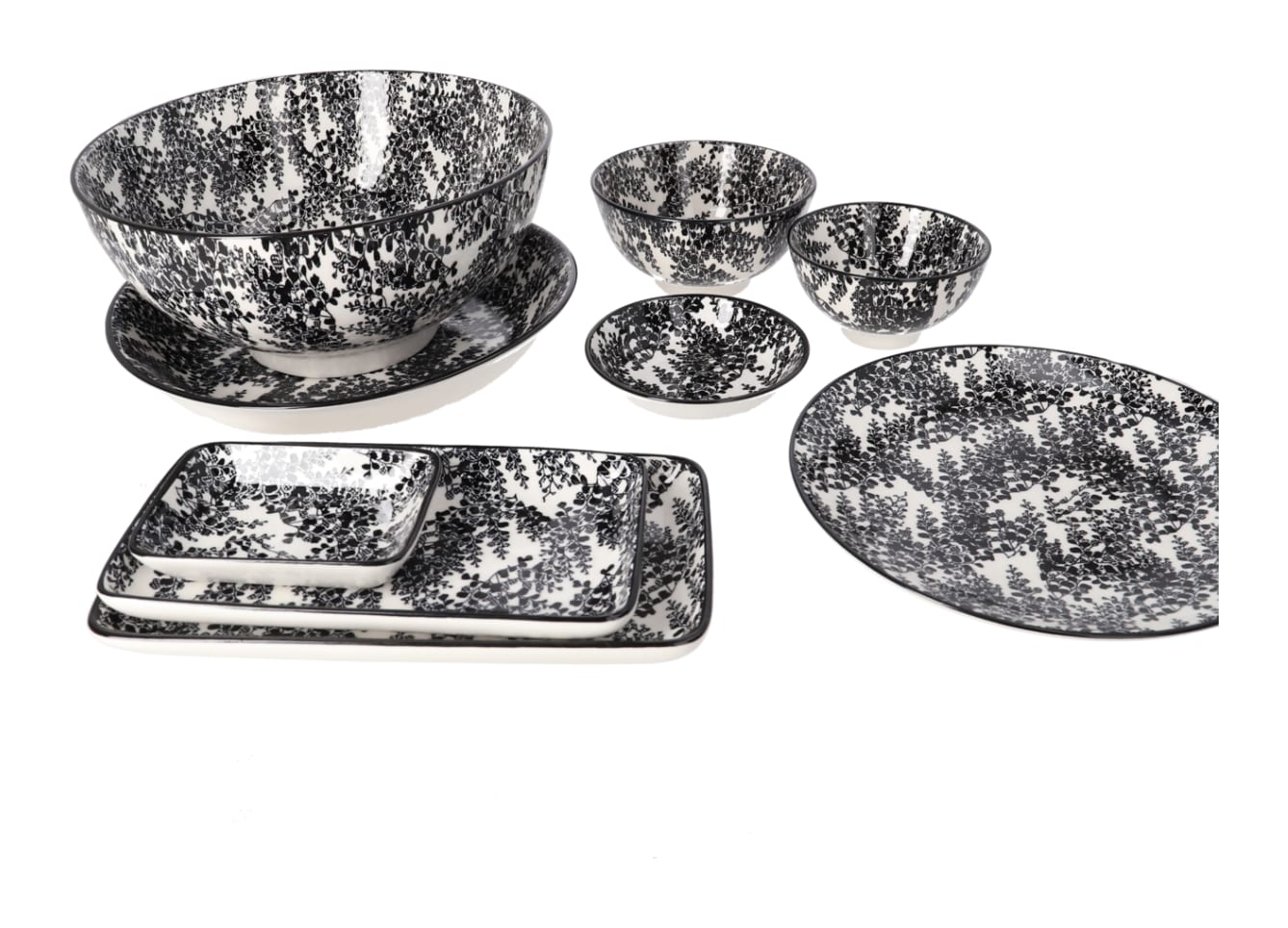 Ceramic Salad Bowl 8" - default