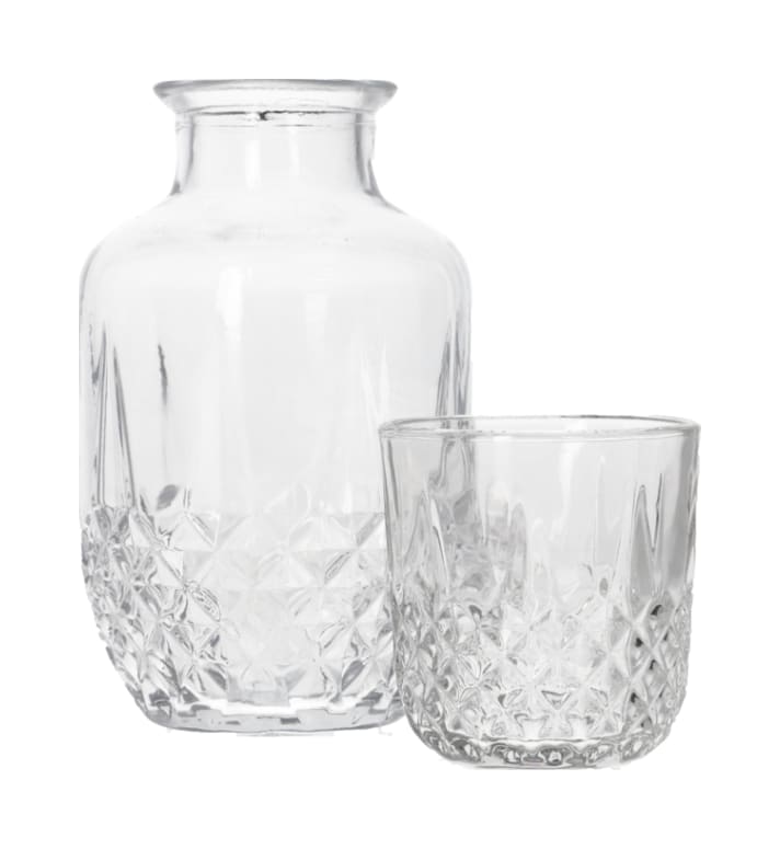 Whisky Carafe And Glass Set 2pcs 18.7cm - default
