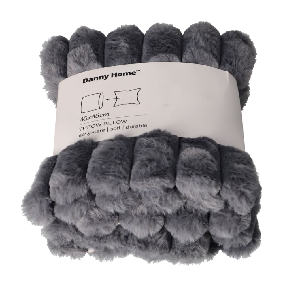 Fur Throw Pillow Case 45cm - default