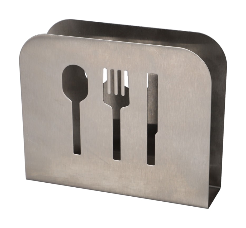 Silver Napkin Holder 15cm - default