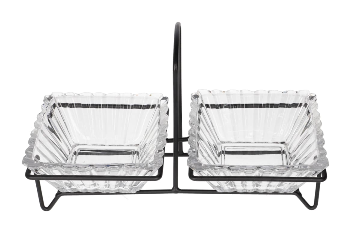 Serving Glass Bowl Set 3pcs 250ml  - default