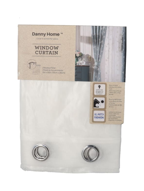 Blackout Window Curtain 2pcs 260cm - default