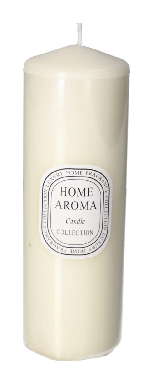 White Candle 18cm - default