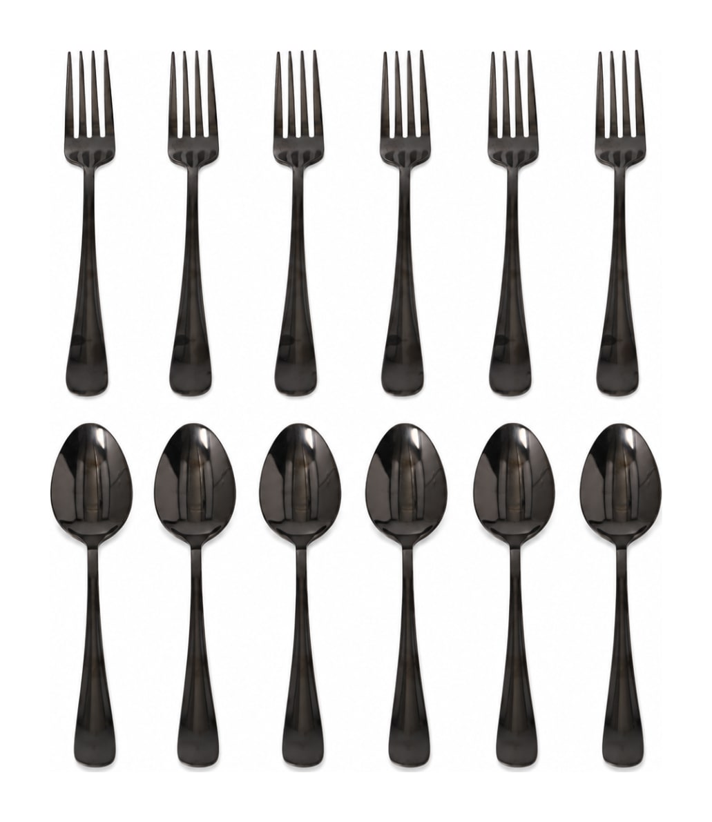 Spoon&amp; &amp; Fork Set 12pcs  - default