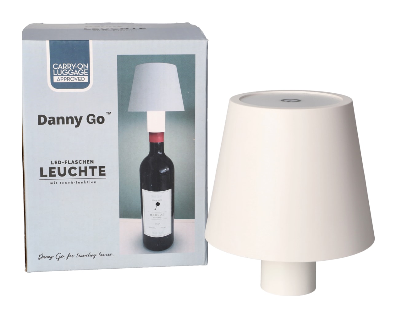 LED Wine Bottle Table Lamp  - default