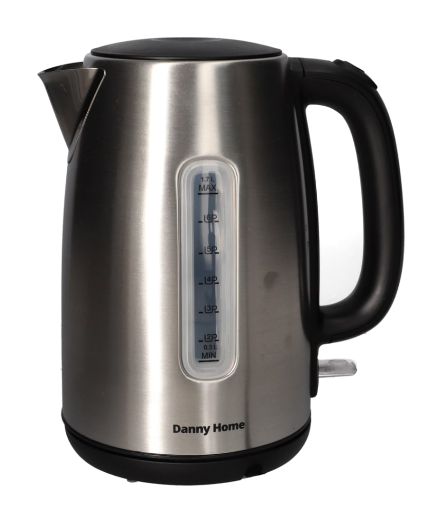 Classic Silver Black Kettle 1.7L - default