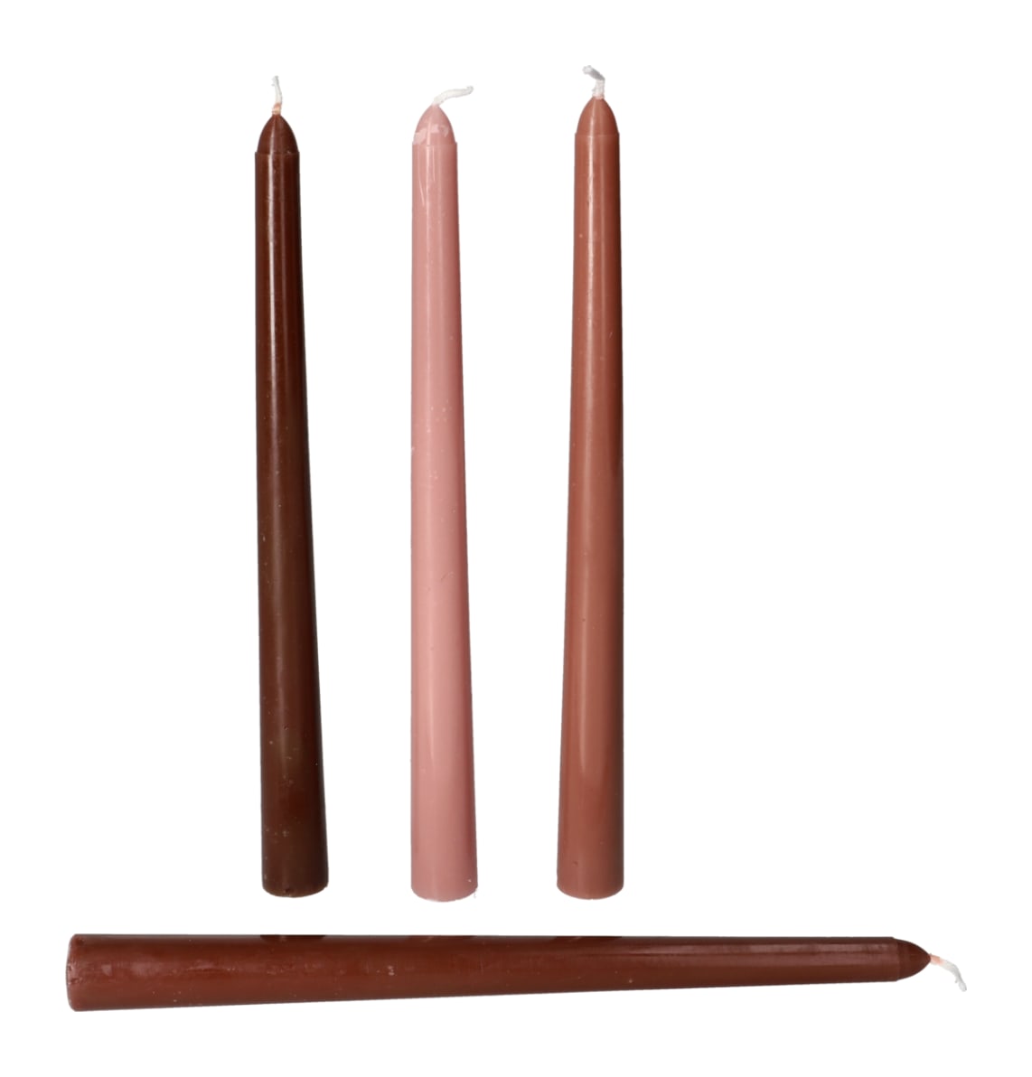 4-Piece Classic Colourful Candles  - default