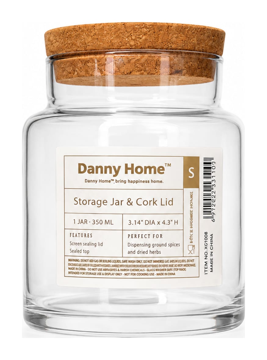 Storage Glass Jar 350ml - default