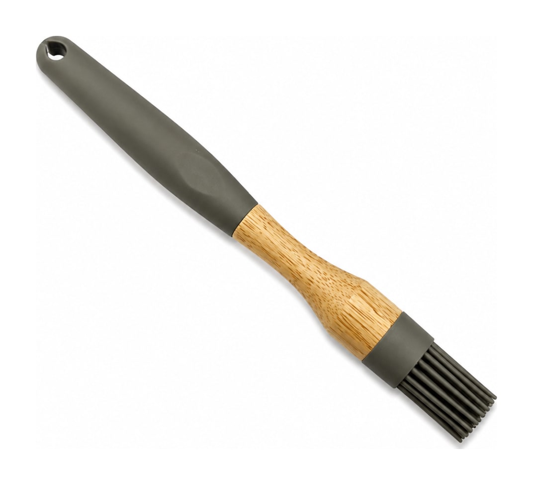 Beech Wood &amp; Silicone Basting Brush 23.9cm - default