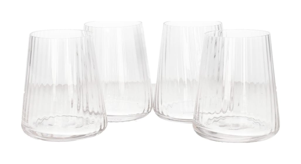 Cocktail Tumbler Glasses 4pcs 320ml - default