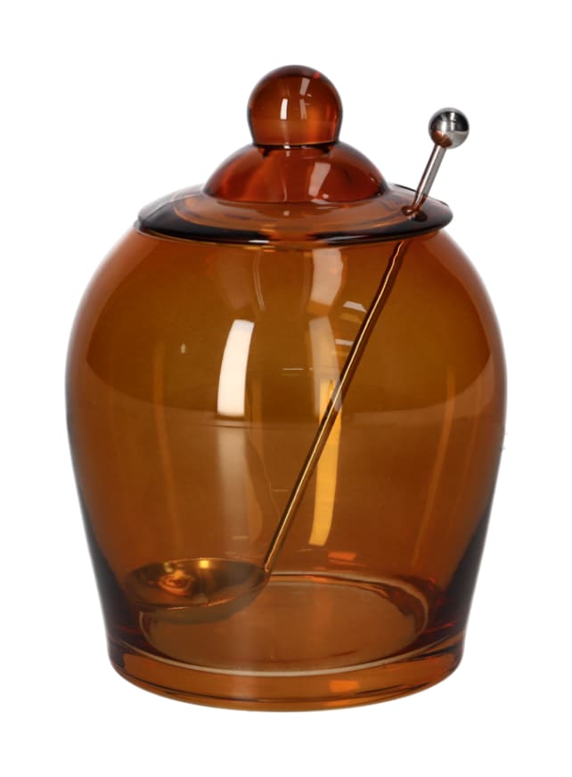 Olive Glass Jar 9cm - default