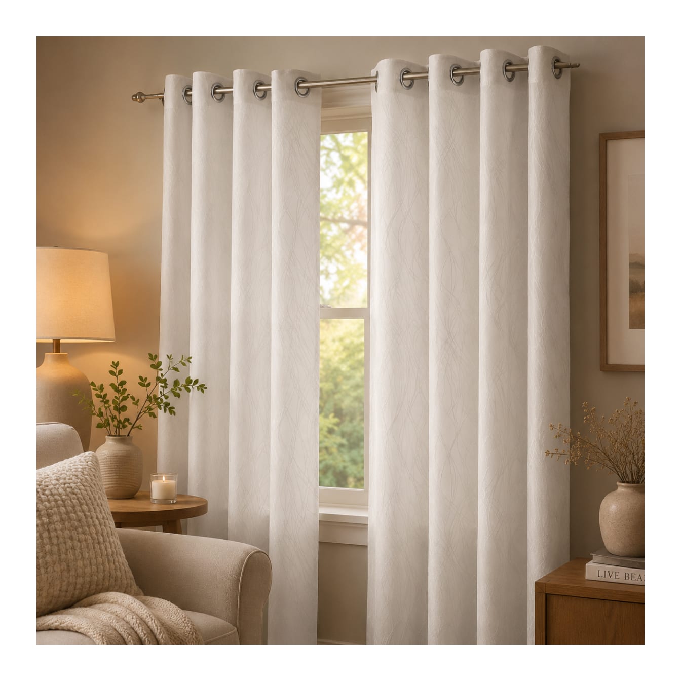Blackout Window Curtain 260cm - default