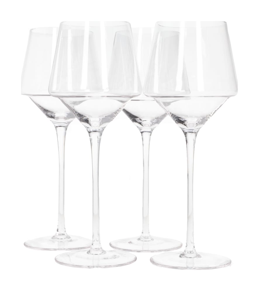 Red Wine Galss Set 4pcs 386ml  - default