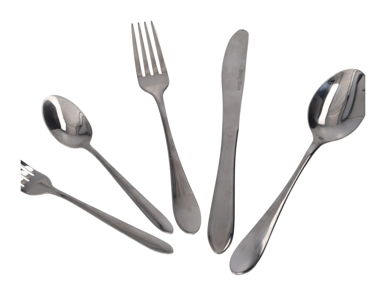 Silver Teas Spoon 6Pcs 15cm - default