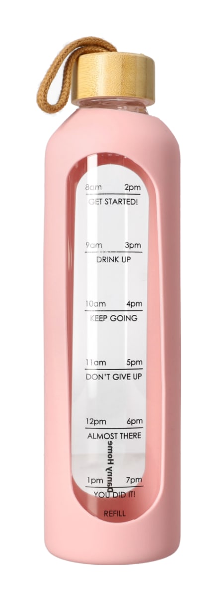 Borosilicate Glass Bottle With Silicone Cover1L - default