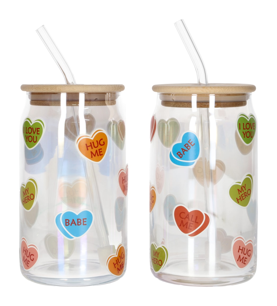 Cola Drinking Glass Cup 2pcs 500ml - default