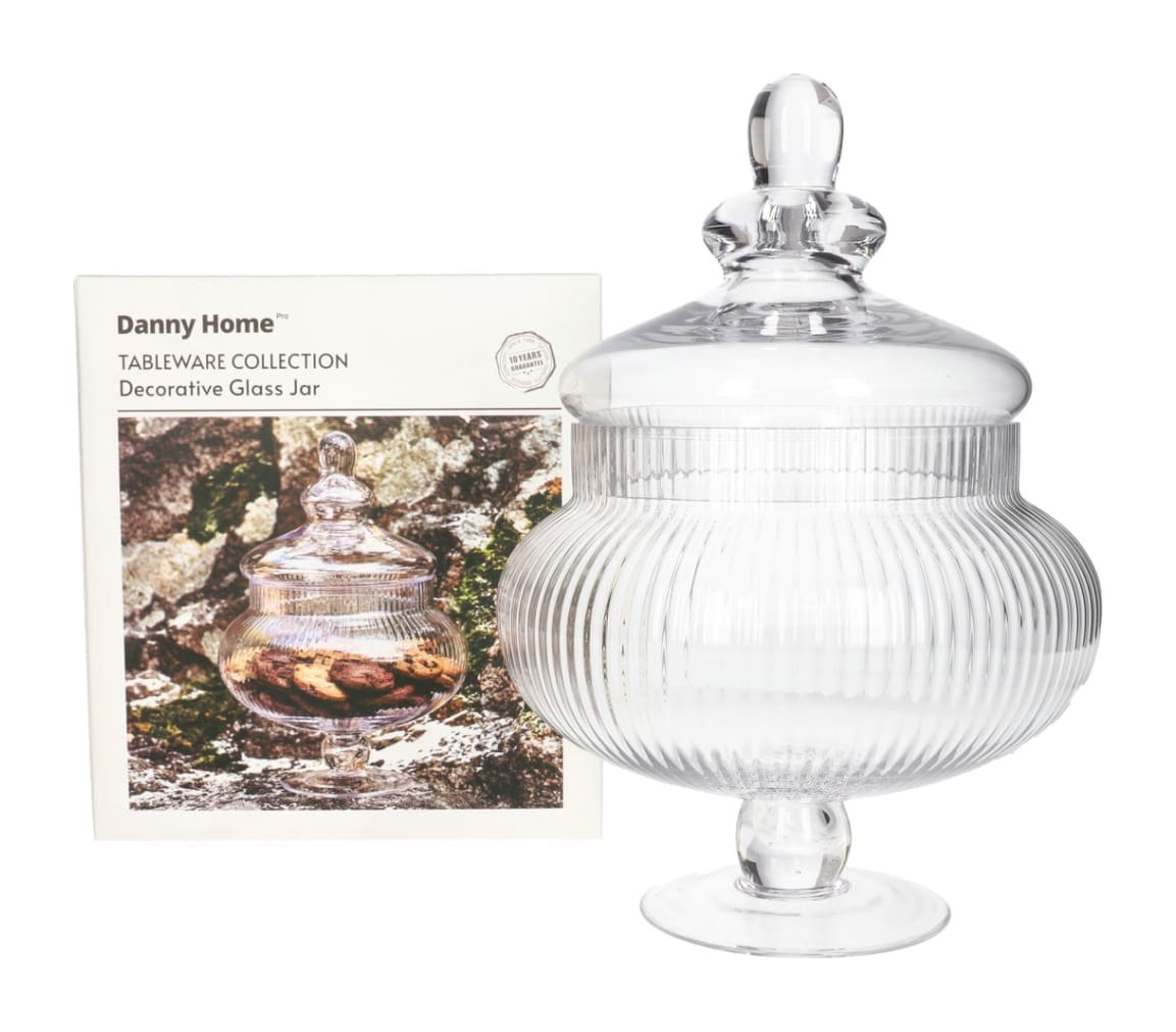 Glass Cookie Jar 29.8cm - default