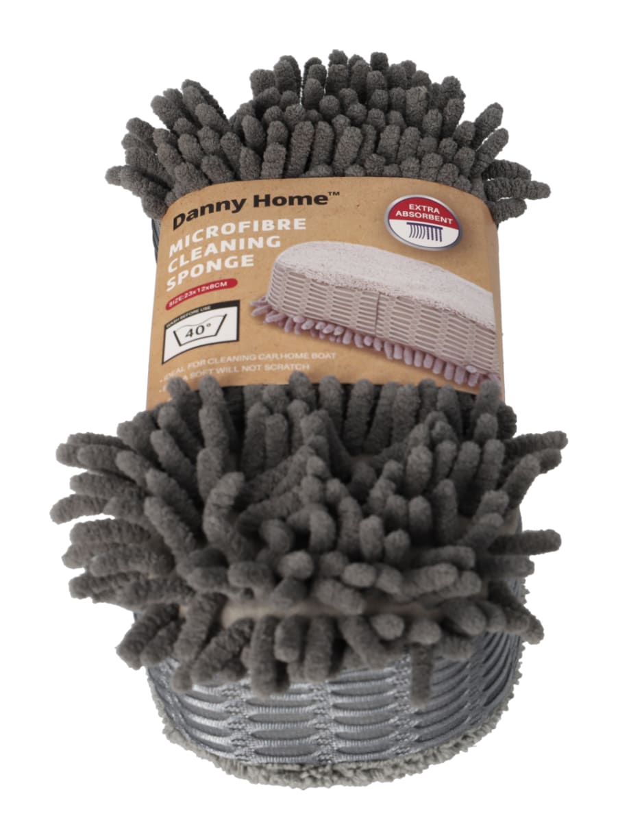 Microfiber Cleaning Sponge 25cm - default