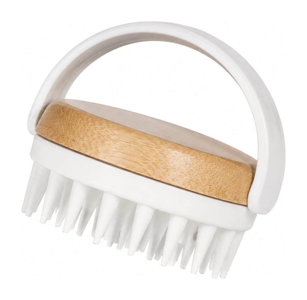 Bamboo Hair Washing Brush 8.5cm - default